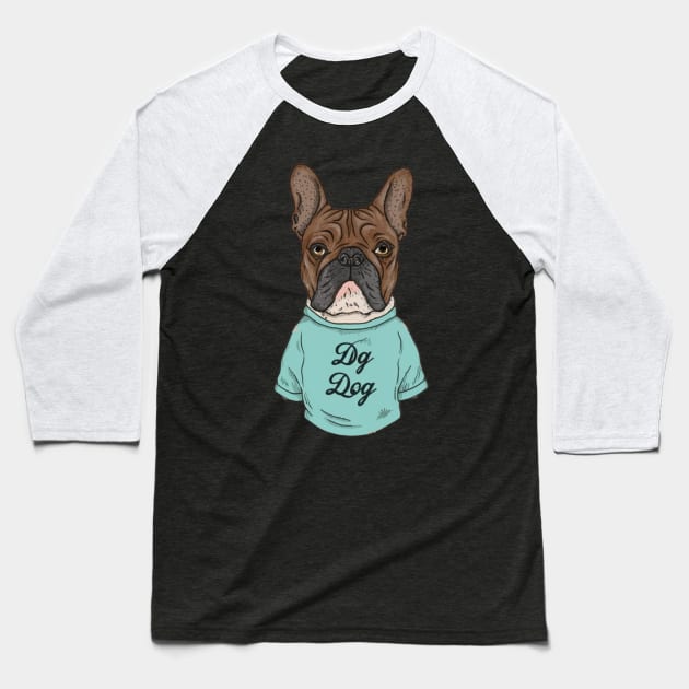 Dog funny Baseball T-Shirt by TshirtMA